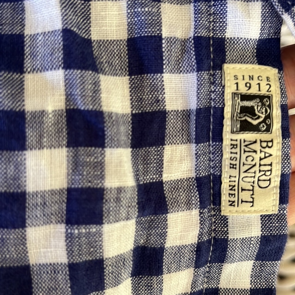 Men’s J.Crew Baird McNutt Irish Linen Shirt - Picture 3 of 4